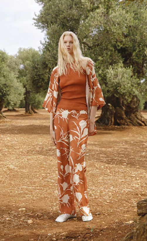 Kimono 7553VL pantalon 7536VL Kimono 7553VL pantalon 7536VL